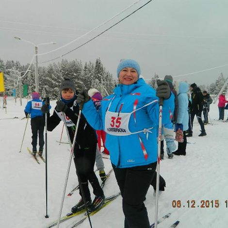 Соревнования по лыжным гонкам