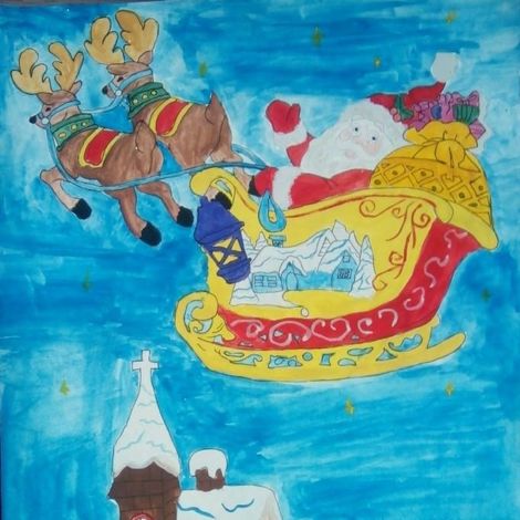 Итоги конкурса детских рисунков «Рождественские чудеса»